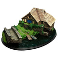 El hobbit: un viaje inesperado Diorama Hobbiton Mill & Bridge 31 x 17 cm   Weta Workshop