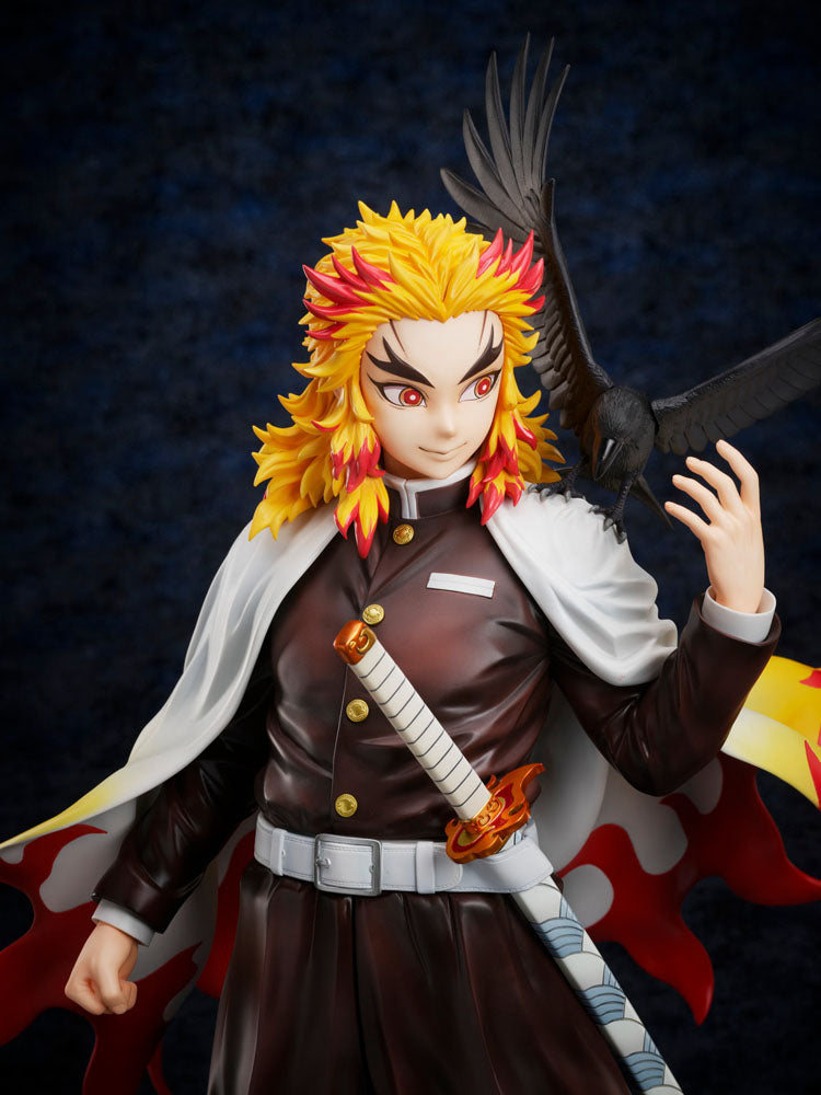 Estatua Kimetsu no Yaiba 1/7 Demon Slayer: Kyojuro Rengoku 45 cm   Aniplex
