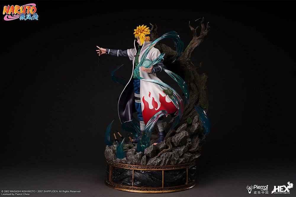 Estatua de Minato Namikaze Master Museum 1/4 Naruto 65cm   Hex Collectibles