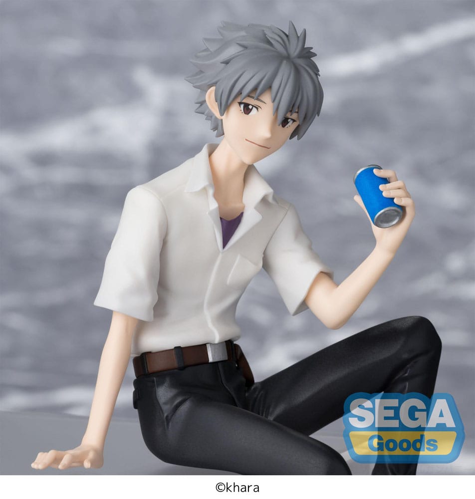 Evangelion: New Theatrical Edition Estatua PVC PM Perching Kaworu Nagisa 14 cm   SEGA