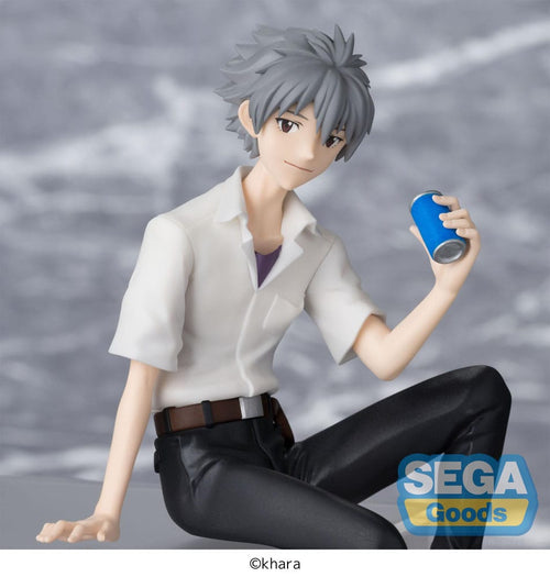 Evangelion: New Theatrical Edition Estatua PVC PM Perching Kaworu Nagisa 14 cm   SEGA