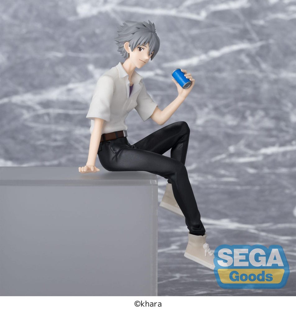Evangelion: New Theatrical Edition Estatua PVC PM Perching Kaworu Nagisa 14 cm   SEGA