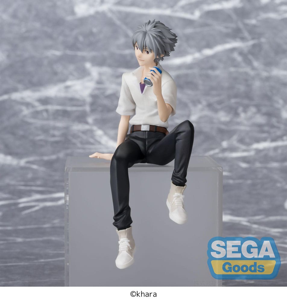 Evangelion: New Theatrical Edition Estatua PVC PM Perching Kaworu Nagisa 14 cm   SEGA