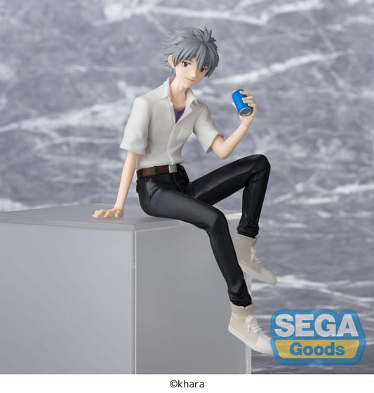 Evangelion: New Theatrical Edition Estatua PVC PM Perching Kaworu Nagisa 14 cm   SEGA