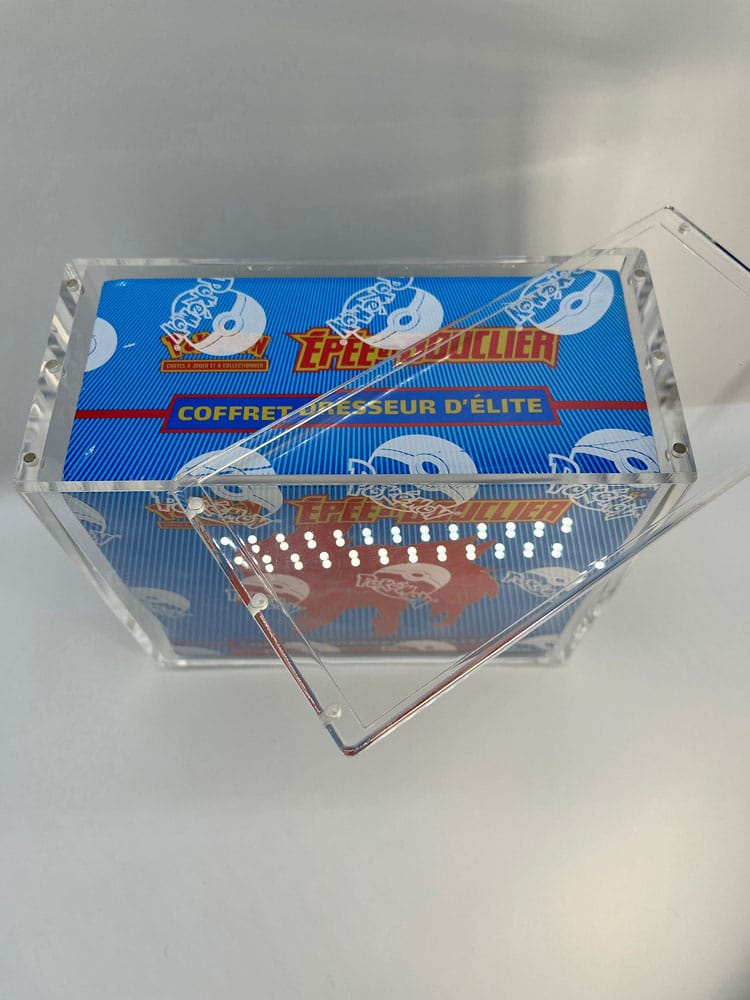 Evoretro Display Acrílico para Booster Boxes / Elite Trainer Boxes Ver. 1 Magnetic   Pokémon TCG