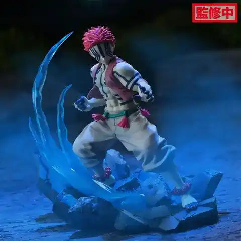 FIGURA AKAZA DEMON SLAYER KIMETSU NO YAIBA XROSS   SEGA