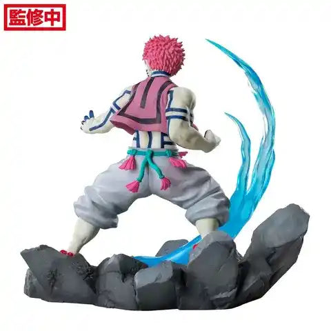 FIGURA AKAZA DEMON SLAYER KIMETSU NO YAIBA XROSS   SEGA
