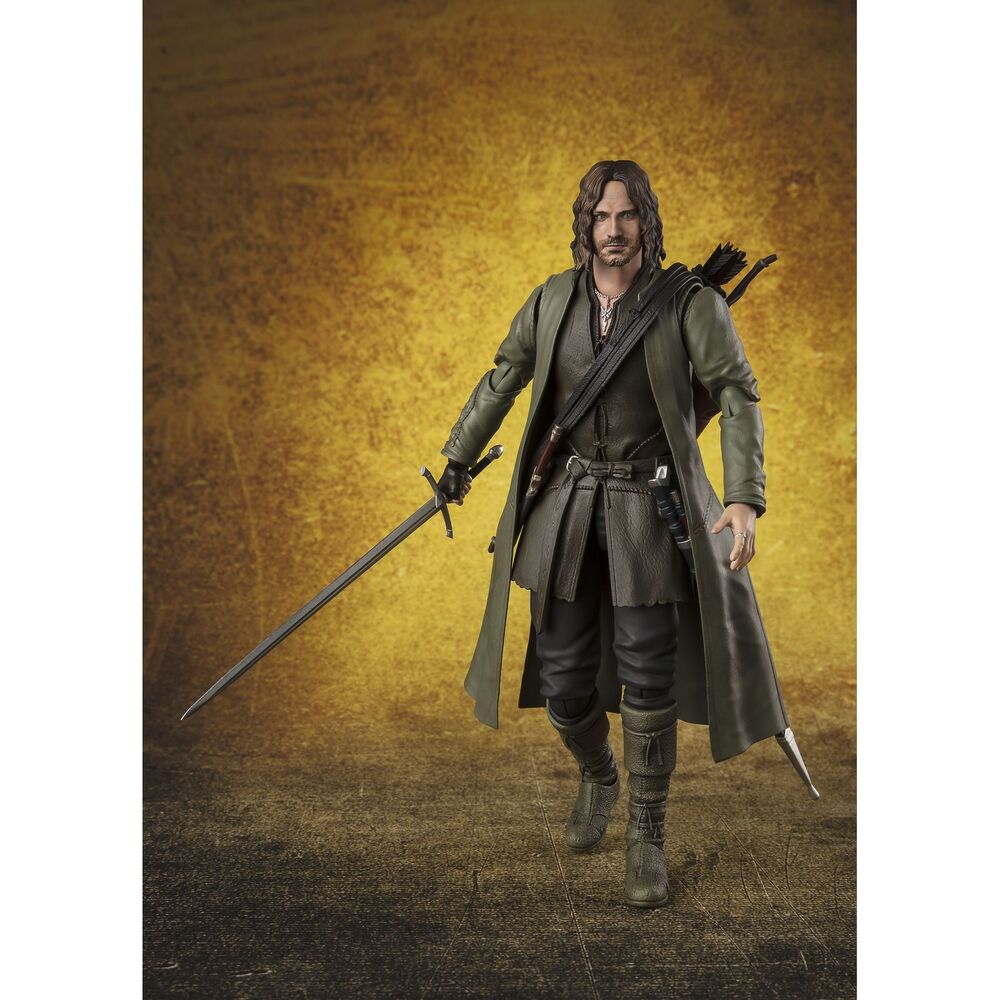 FIGURA ARAGORN THE LORD OF THE RINGS SH FIGUARTS   TAMASHII NATIONS