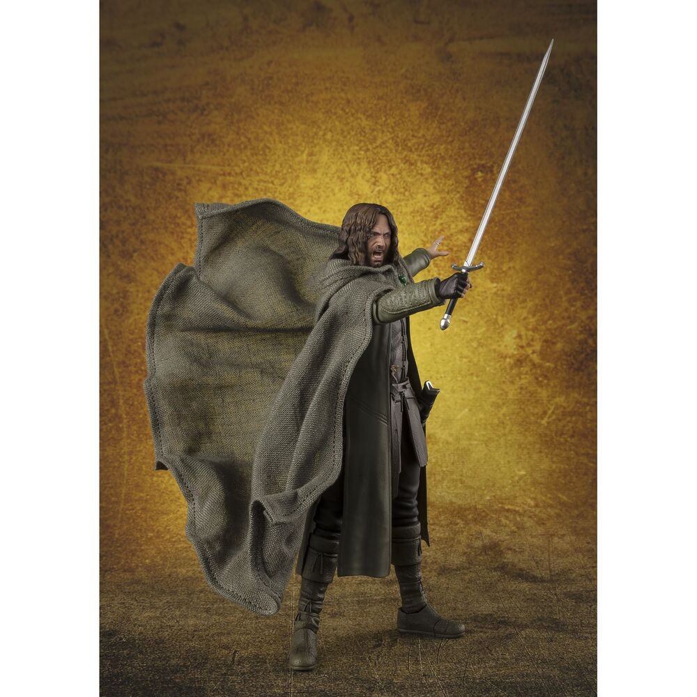 FIGURA ARAGORN THE LORD OF THE RINGS SH FIGUARTS   TAMASHII NATIONS