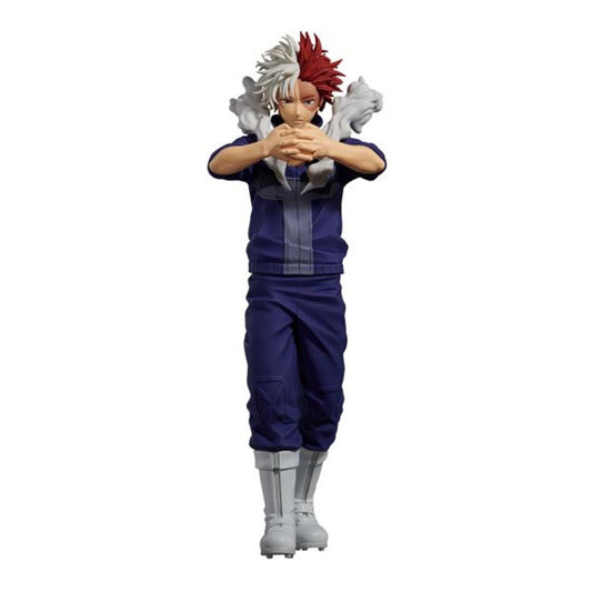 FIGURA BANPRESTO MY HERO ACADEMIA THE AMAZING HEROES DX SHOTO TODOROKI 21CM  