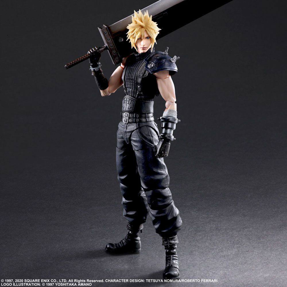 FIGURA CLOUD STRIFE FINAL FANTASY VII REMAKE PLAY ARTS KAI RE-RUN   Square Enix