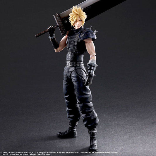 FIGURA CLOUD STRIFE FINAL FANTASY VII REMAKE PLAY ARTS KAI RE-RUN  