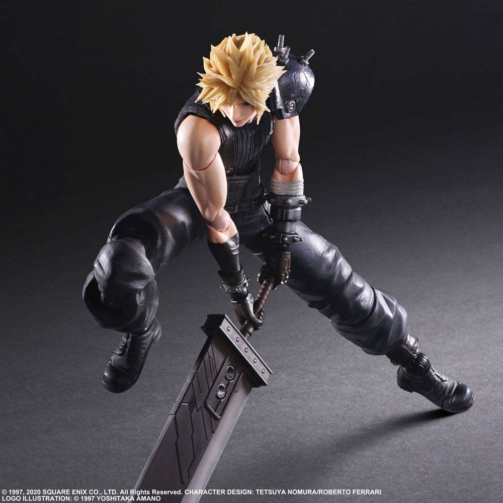 FIGURA CLOUD STRIFE FINAL FANTASY VII REMAKE PLAY ARTS KAI RE-RUN   Square Enix