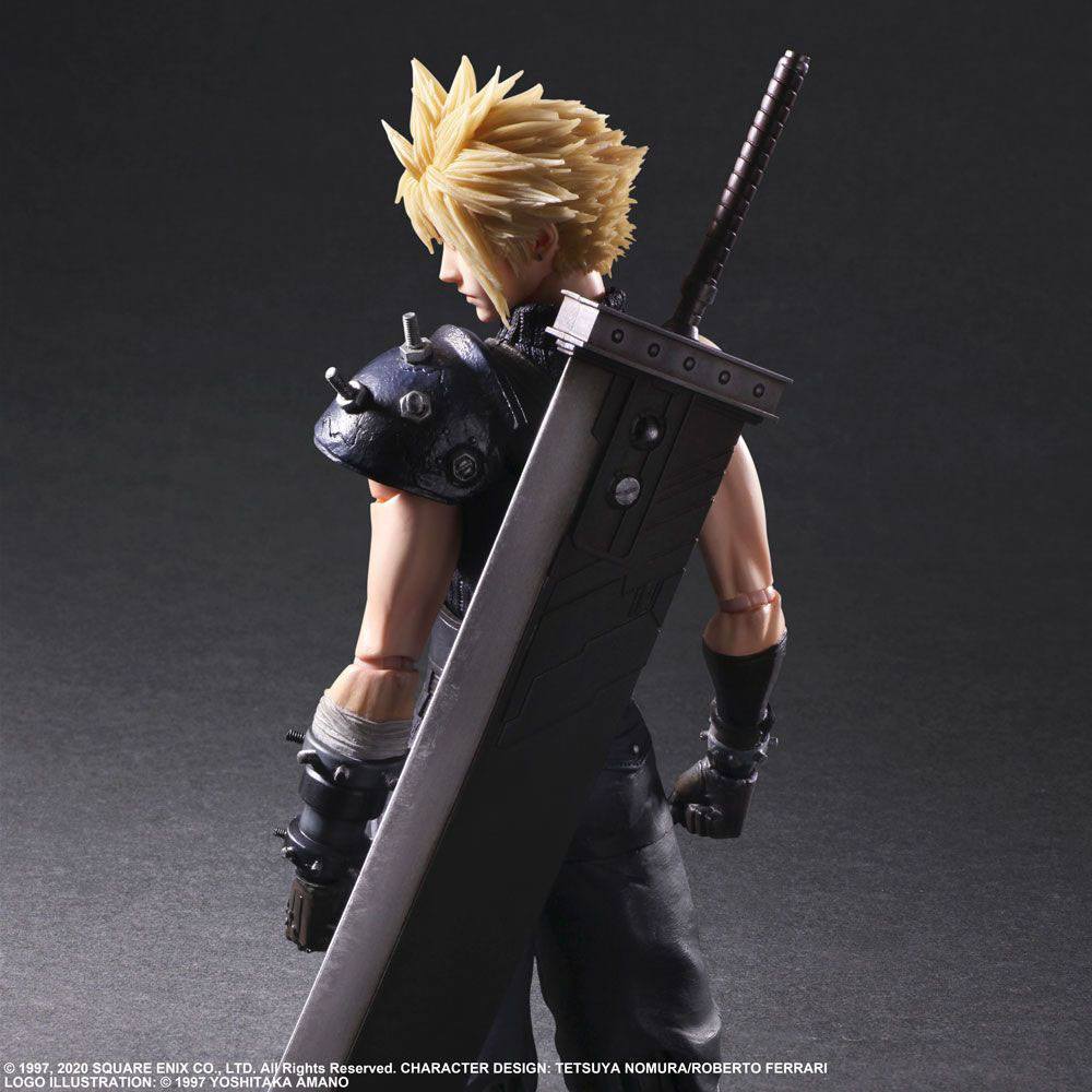 FIGURA CLOUD STRIFE FINAL FANTASY VII REMAKE PLAY ARTS KAI RE-RUN   Square Enix