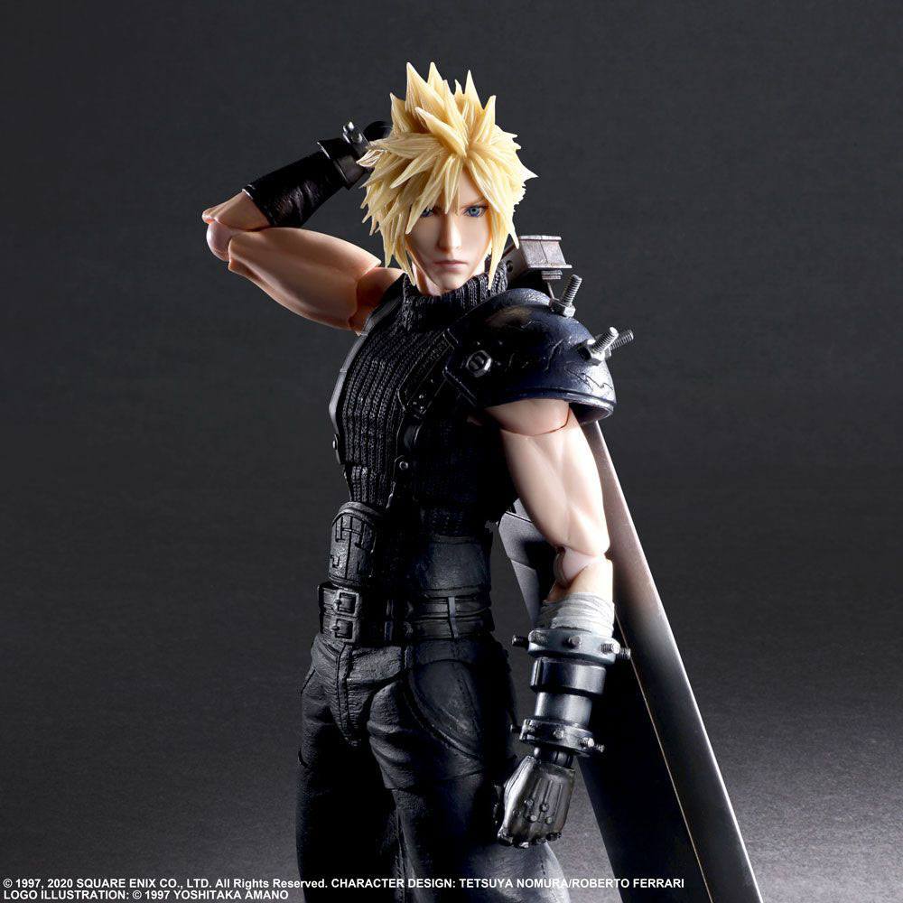 FIGURA CLOUD STRIFE FINAL FANTASY VII REMAKE PLAY ARTS KAI RE-RUN   Square Enix