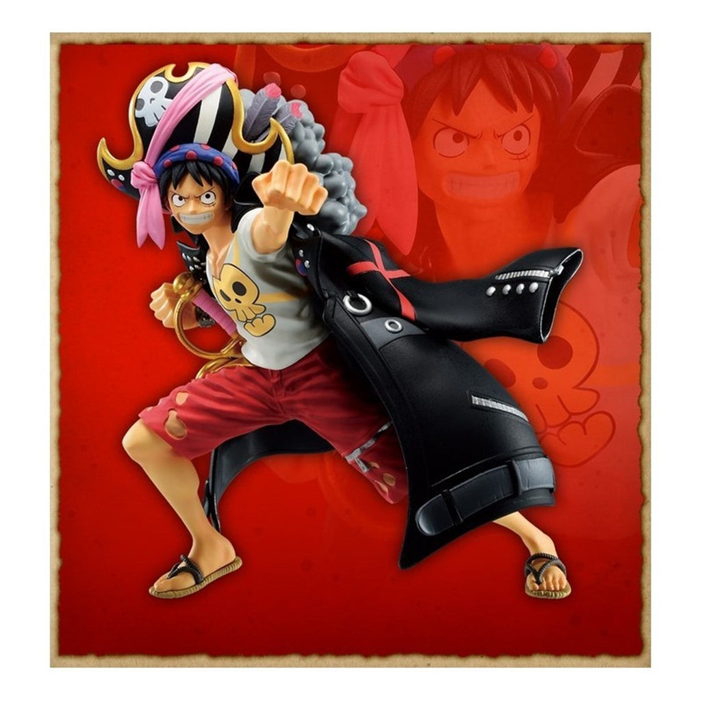 FIGURA ICHIBANSHO ONE PIECE FILM RED MONKEY D LUFFY 13 CM   BANPRESTO