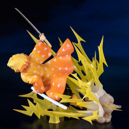 FIGURA KIMETSU NO YAIBA ZENITSU AGATSUMA FIGUARTS ZERO RE ISSUE   TAMASHII NATIONS