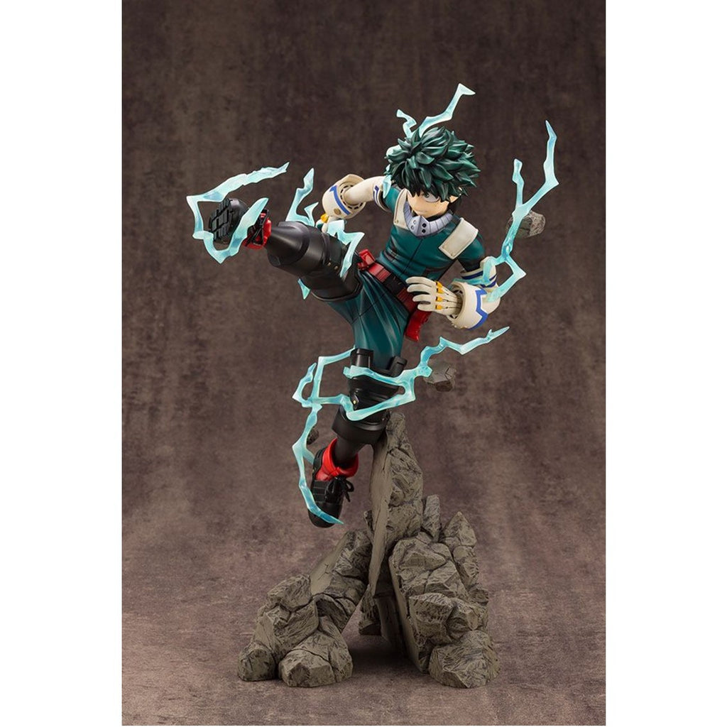 FIGURA KOTOBUKIYA MY HERO ACADEMIA ARTFXJ IZUKU MIDORIYA VER. 2 BONUS EDITION 29 CM   Kotobukiya