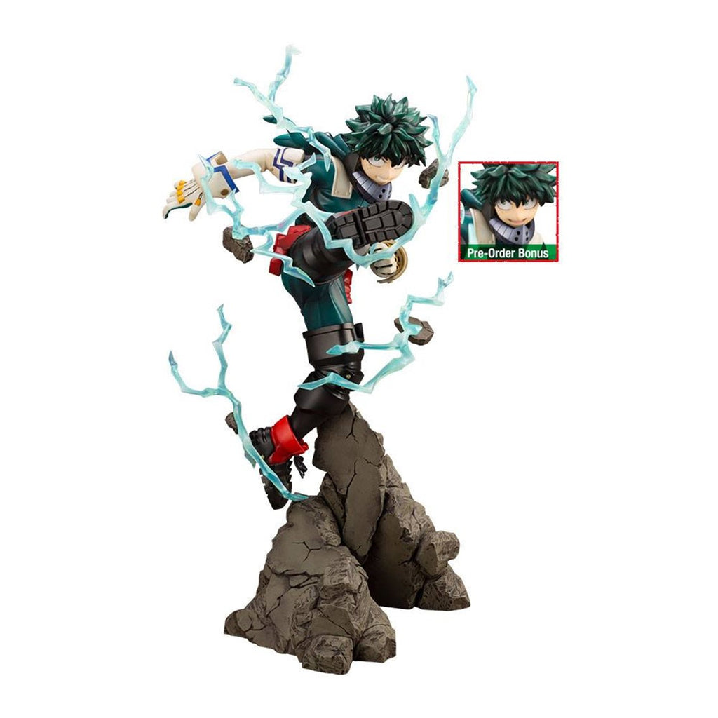FIGURA KOTOBUKIYA MY HERO ACADEMIA ARTFXJ IZUKU MIDORIYA VER. 2 BONUS EDITION 29 CM   Kotobukiya