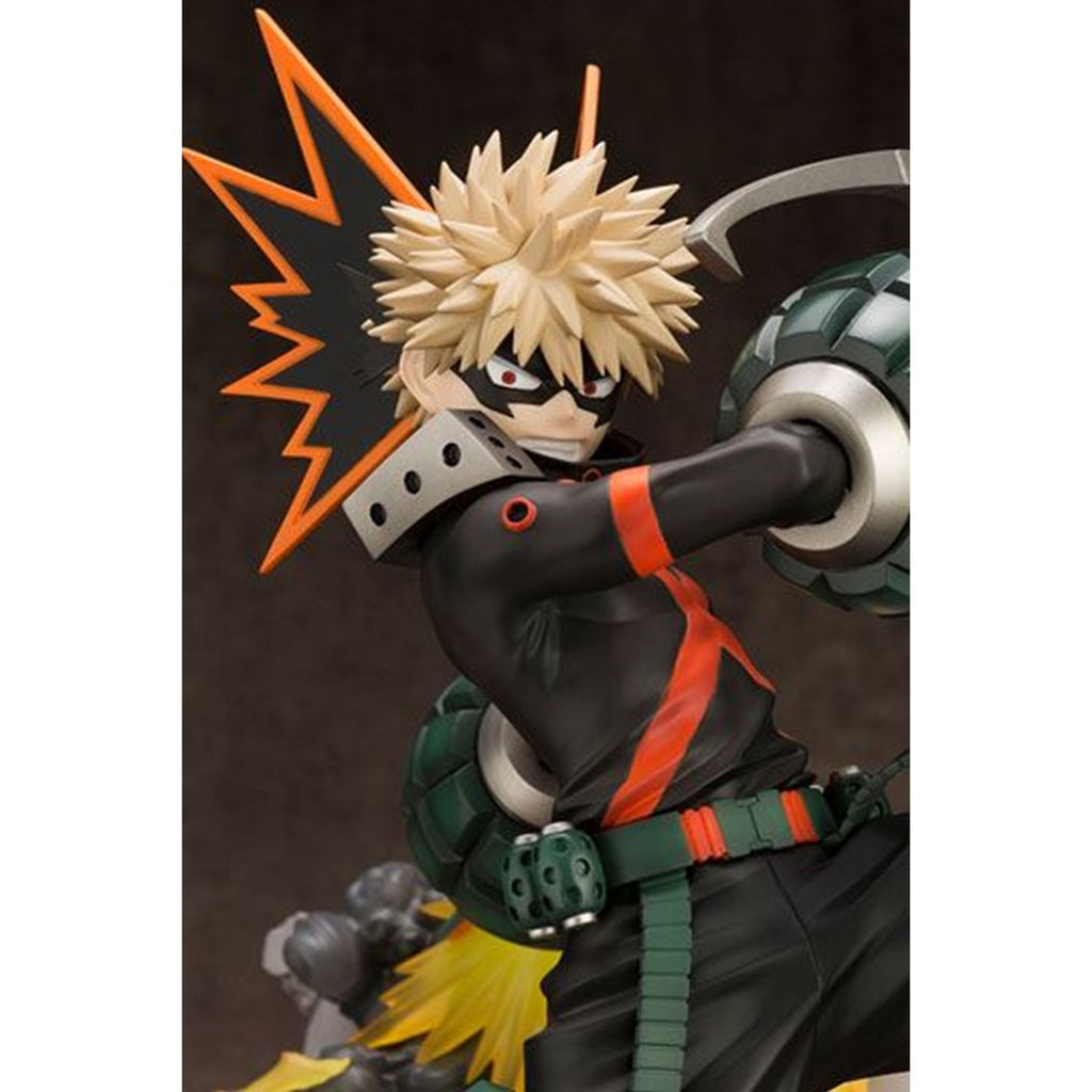 FIGURA KOTOBUKIYA MY HERO ACADEMIA ARTFXJ KATSUKI BAKUGO VER 2 BONUS EDITION PVC ESCALA 1 8 26 CM   Kotobukiya