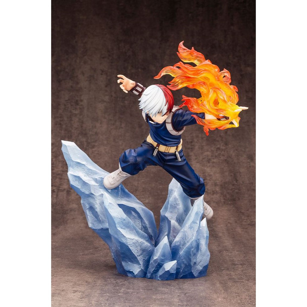 FIGURA KOTOBUKIYA MY HERO ACADEMIA ARTFXJ SHOTO TODOROKI VER 2 BONUS EDITION PVC ESCALA 1 8 26 CM   Kotobukiya