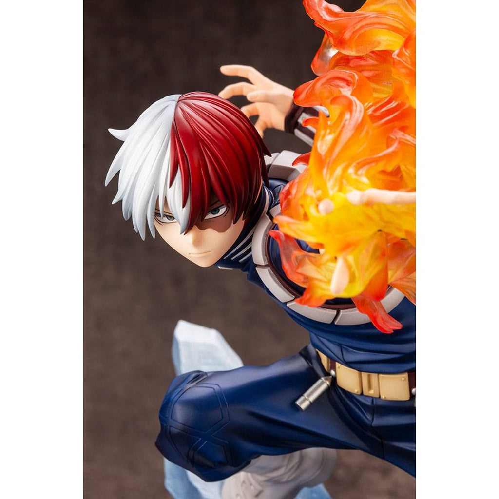 FIGURA KOTOBUKIYA MY HERO ACADEMIA ARTFXJ SHOTO TODOROKI VER 2 BONUS EDITION PVC ESCALA 1 8 26 CM   Kotobukiya