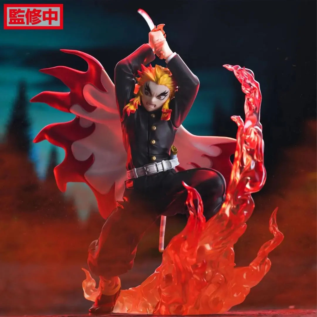 FIGURA KYOJURO RENGOKU KIMETSU NO YAIBA XROSS LINK ANIME 15CM   SEGA