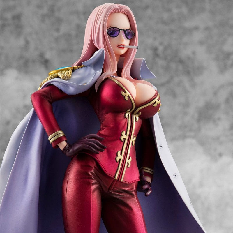 FIGURA MEGAHOUSE PORTRAIT OF PIRATES ONE PIECE BLACK CAGE HINA   Megahouse