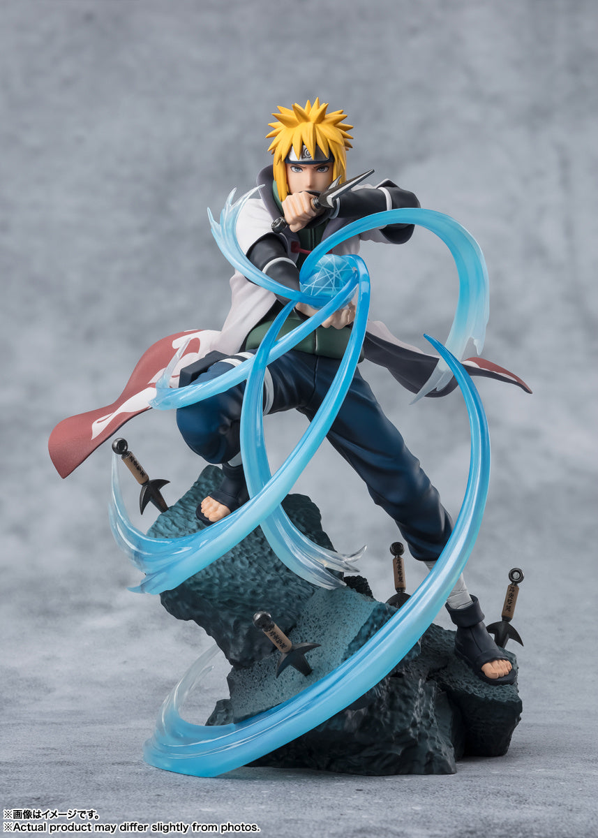 FIGURA MINATO NAMIKAZE -RASENGAN- NARUTO SHIPPUDEN FIGUARTS ZERO   TAMASHII NATIONS