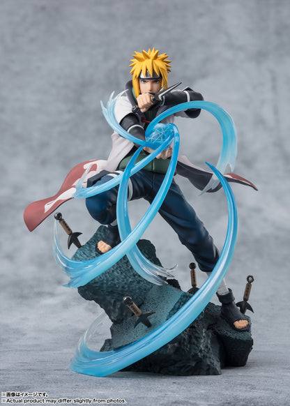 FIGURA MINATO NAMIKAZE -RASENGAN- NARUTO SHIPPUDEN FIGUARTS ZERO   TAMASHII NATIONS