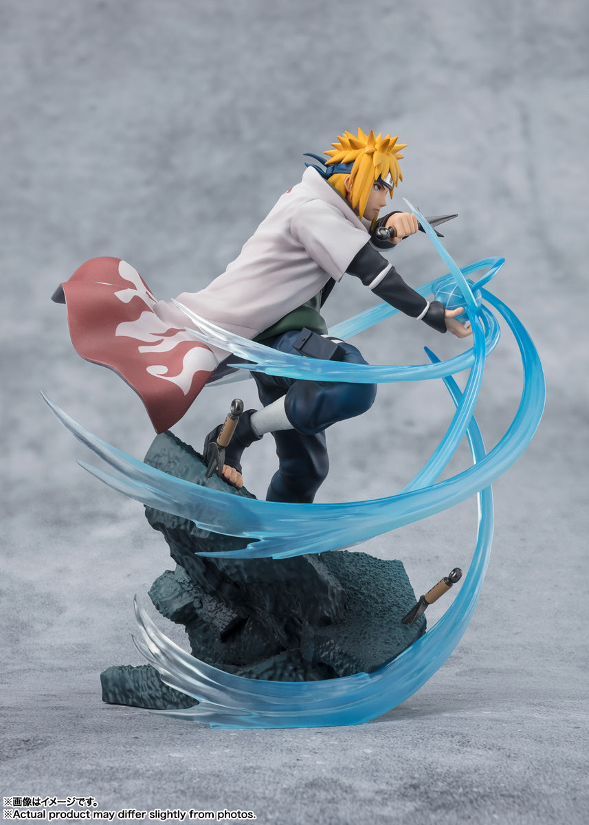 FIGURA MINATO NAMIKAZE -RASENGAN- NARUTO SHIPPUDEN FIGUARTS ZERO   TAMASHII NATIONS