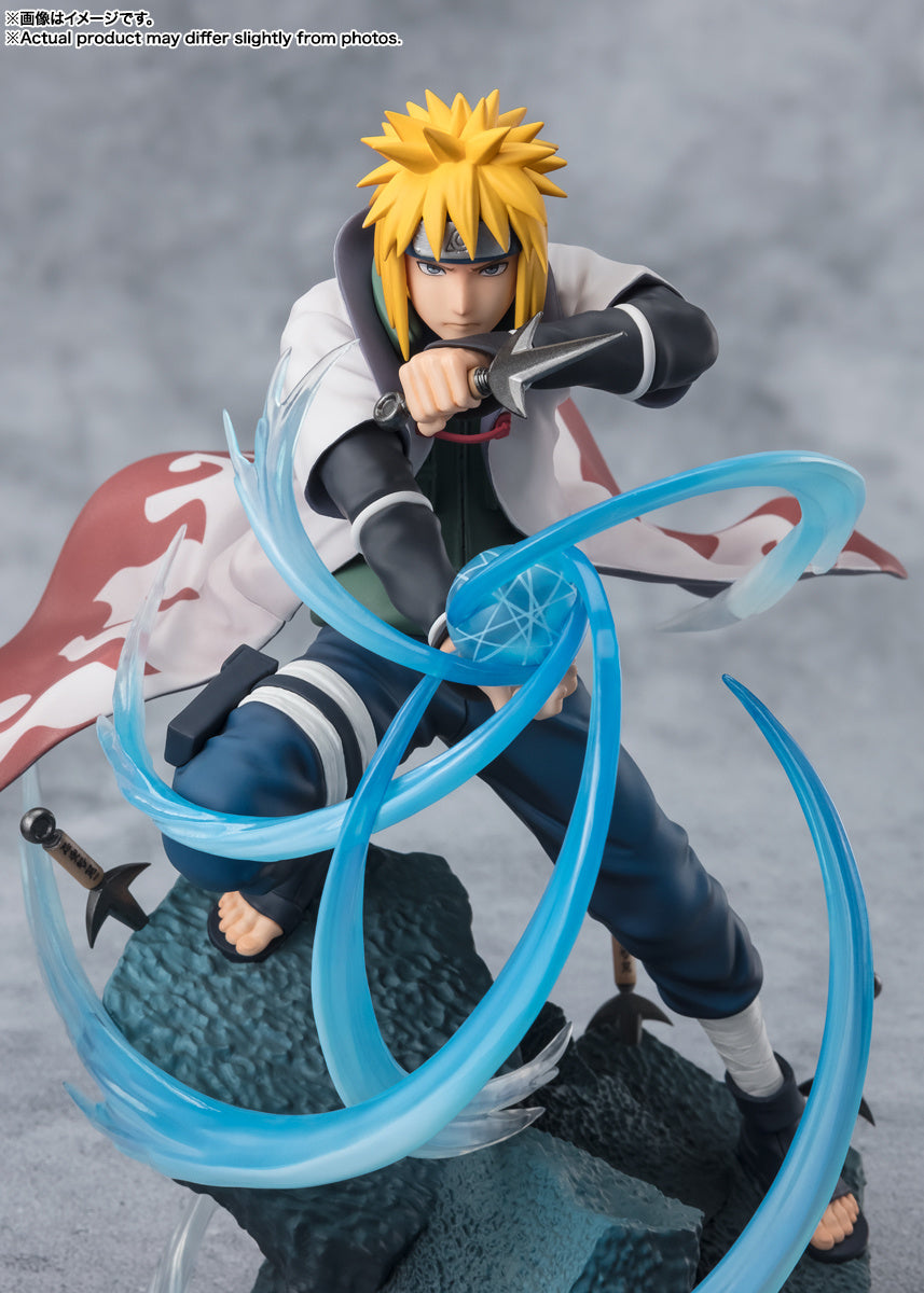 FIGURA MINATO NAMIKAZE -RASENGAN- NARUTO SHIPPUDEN FIGUARTS ZERO   TAMASHII NATIONS