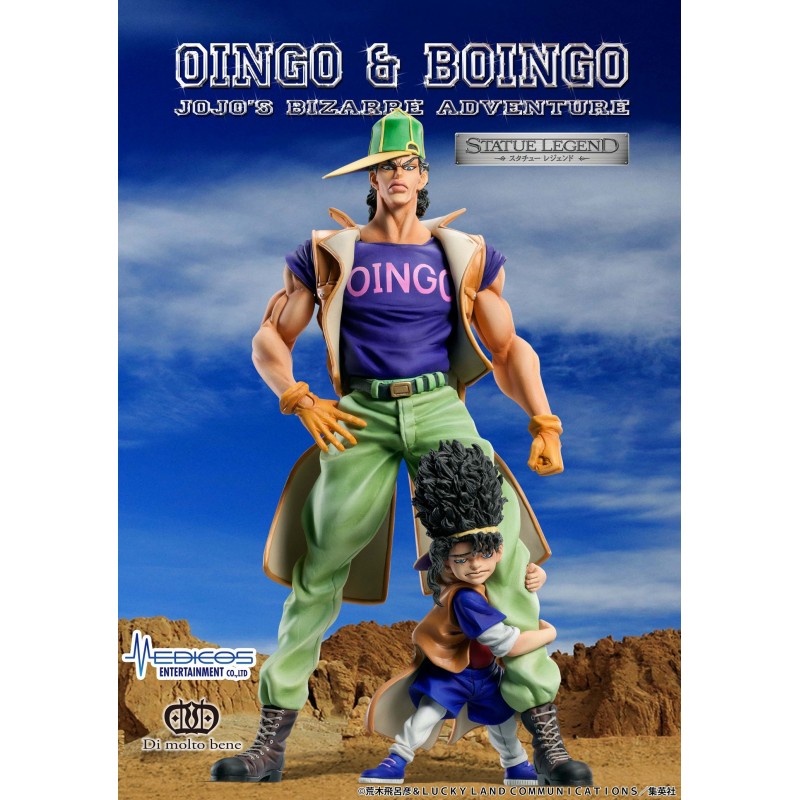FIGURA OINGO & BOINGO JOJO'S BIZARRE ADVENTURE   Medicos Entertainment