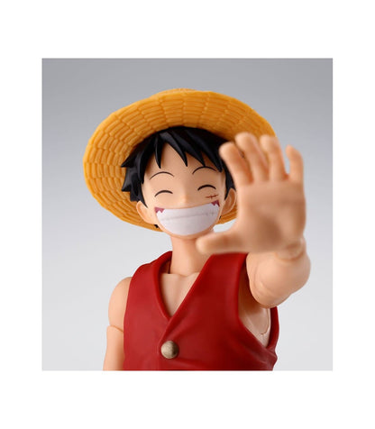 FIGURA SHANKS & MONKEY D. LUFFY CHILDHOOD ONE PIECE SH FIGUARTS   TAMASHII NATIONS