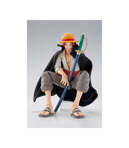 FIGURA SHANKS & MONKEY D. LUFFY CHILDHOOD ONE PIECE SH FIGUARTS   TAMASHII NATIONS
