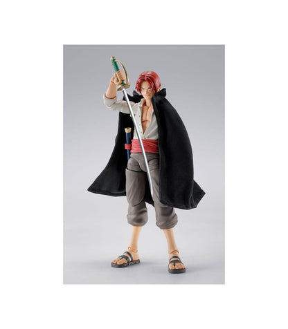 FIGURA SHANKS & MONKEY D. LUFFY CHILDHOOD ONE PIECE SH FIGUARTS   TAMASHII NATIONS