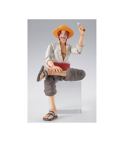 FIGURA SHANKS & MONKEY D. LUFFY CHILDHOOD ONE PIECE SH FIGUARTS   TAMASHII NATIONS