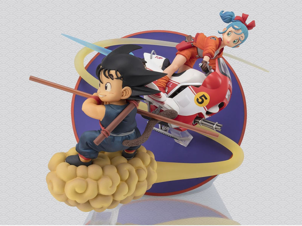 FIGURA SON GOKU & BULMA DRAGON BALL FIGUARTS ZERO COLLECTORS SHOP   TAMASHII NATIONS