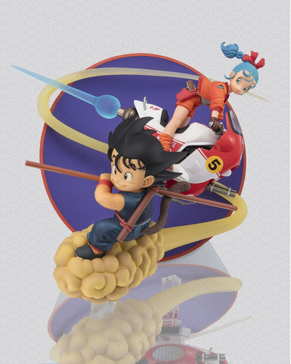 FIGURA SON GOKU & BULMA DRAGON BALL FIGUARTS ZERO COLLECTORS SHOP  