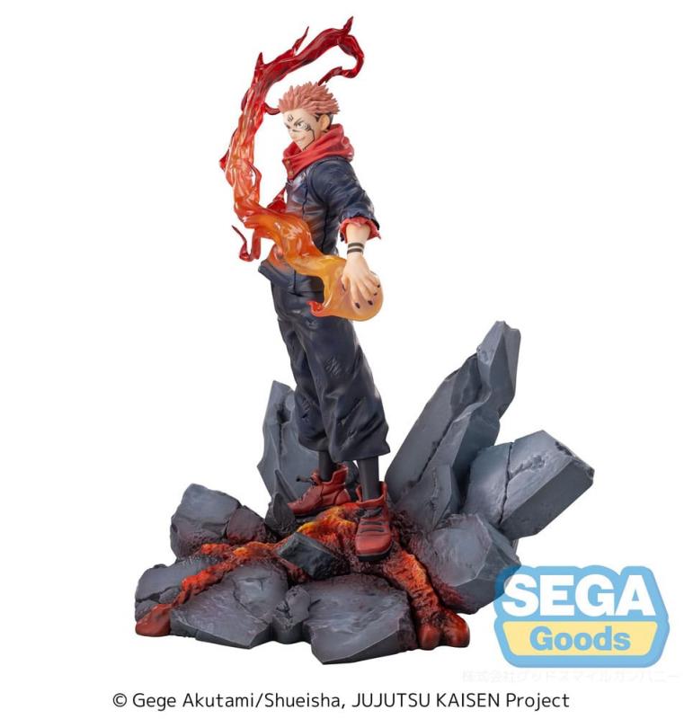FIGURA SUKUNA FUGA JUJUTSU KAISEN LUMINASTA  23CM   SEGA