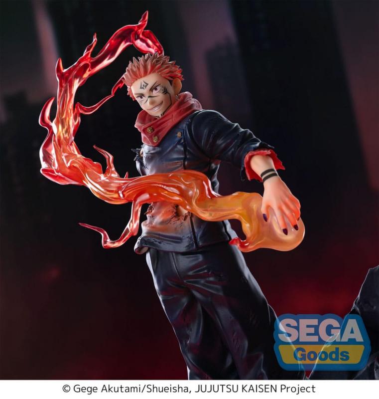 FIGURA SUKUNA FUGA JUJUTSU KAISEN LUMINASTA  23CM   SEGA