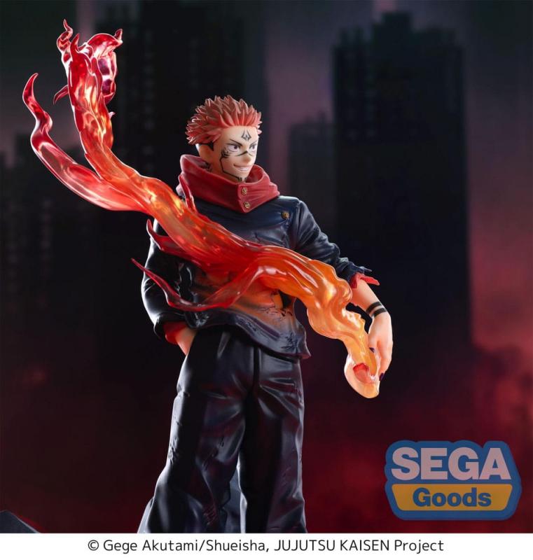 FIGURA SUKUNA FUGA JUJUTSU KAISEN LUMINASTA  23CM   SEGA