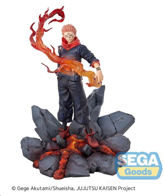 FIGURA SUKUNA FUGA JUJUTSU KAISEN LUMINASTA  23CM   SEGA