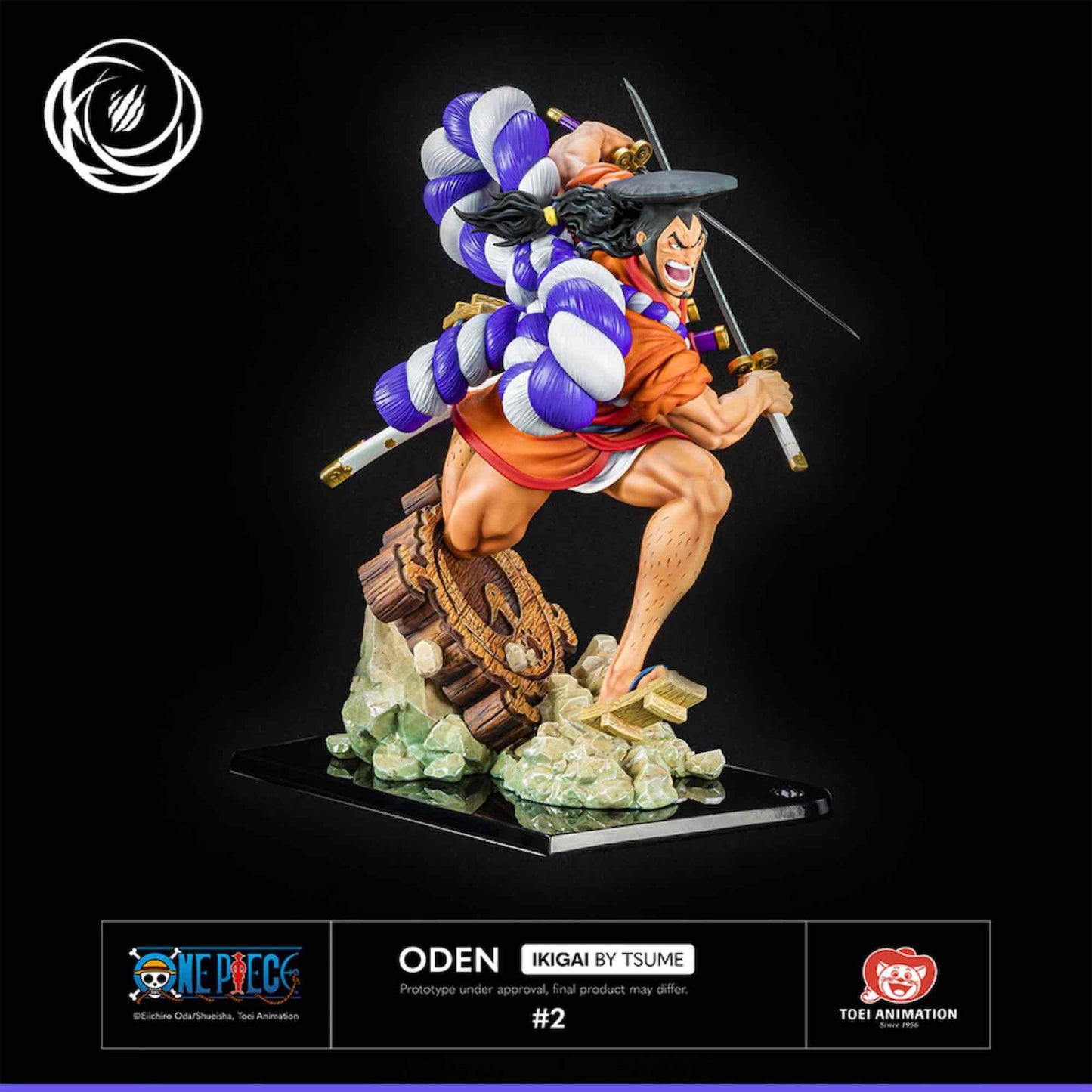FIGURA TSUME ARTS ONE PIECE WANO ODEN ESCALA 1 6 IKIGAI  