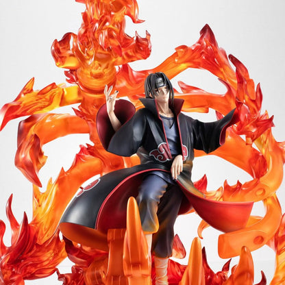 FIGURA UCHIHA ITACHI MEGAHOUSE NARUTO SHIPPUDEN G.E.M  