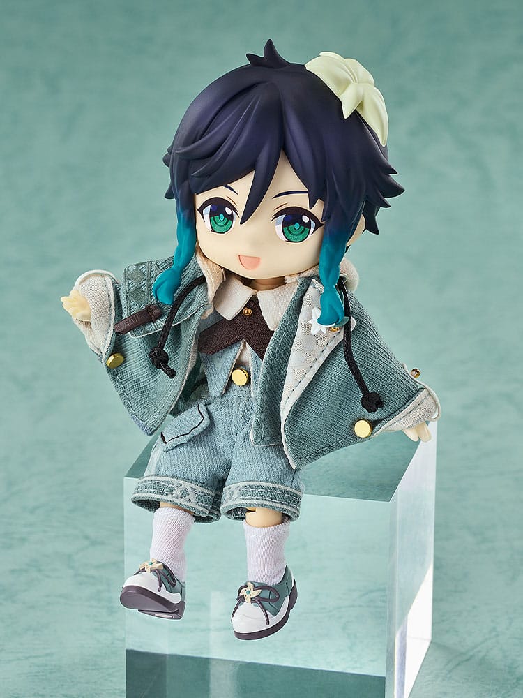 FIGURA VENTI BLUE BALLAD VERSION GENSHIN IMPACT NENDOROID DOLL   GOOD SMILE