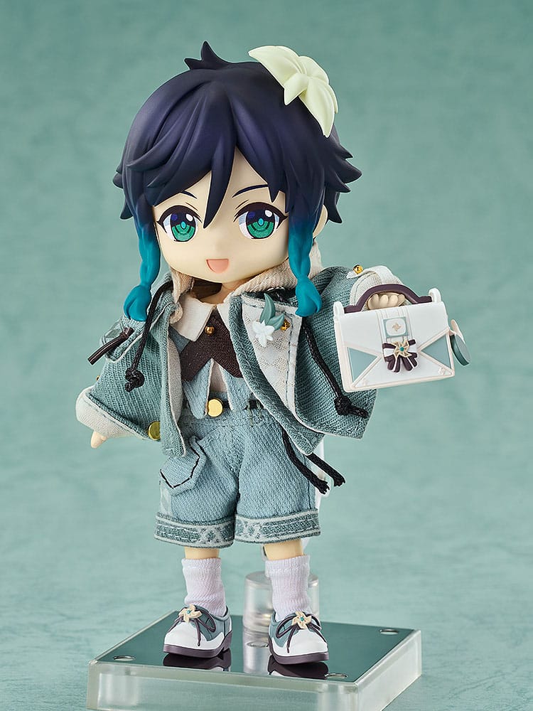 FIGURA VENTI BLUE BALLAD VERSION GENSHIN IMPACT NENDOROID DOLL   GOOD SMILE