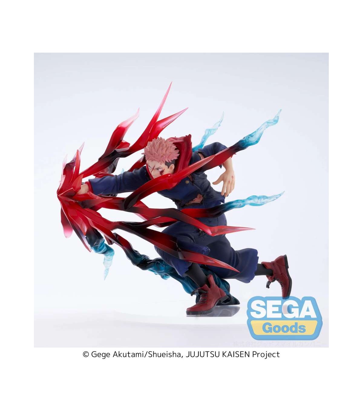 FIGURA YUJI ITADORI BLACK FLASH VER. JUJUTSU KAISEN LUMINASTA  