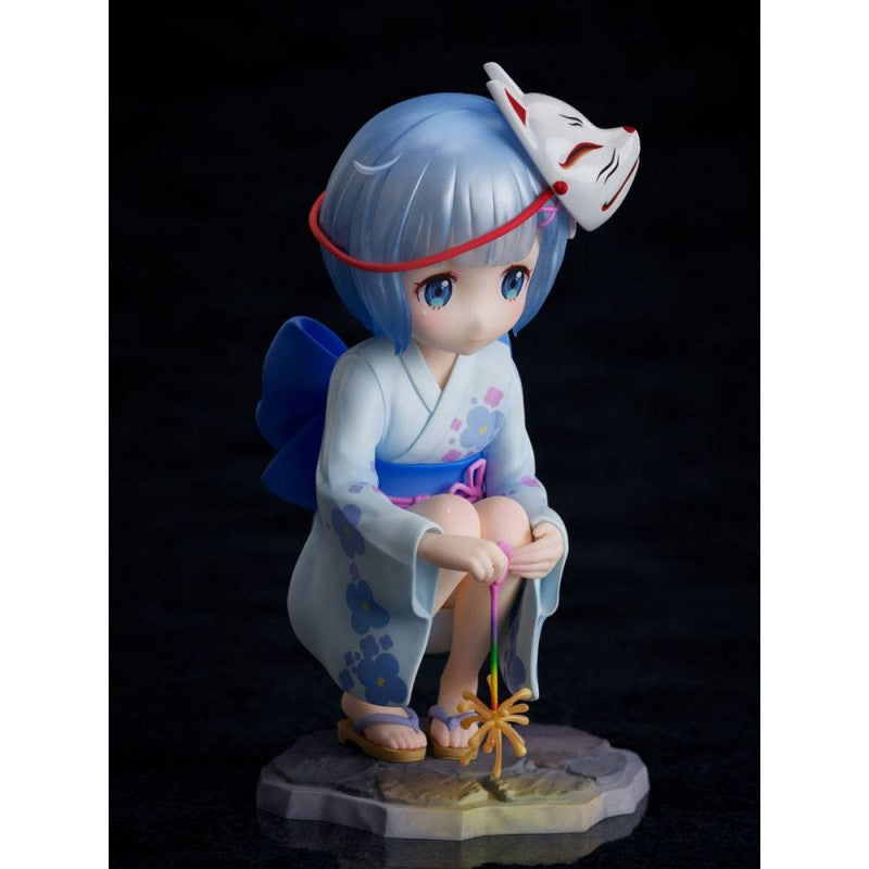 FIGURAS RAM & REM CHILDHOOD SUMMER MEMORIES VER FIG 11,5 CM RE:ZERO 1/7 SCALE   FURYU