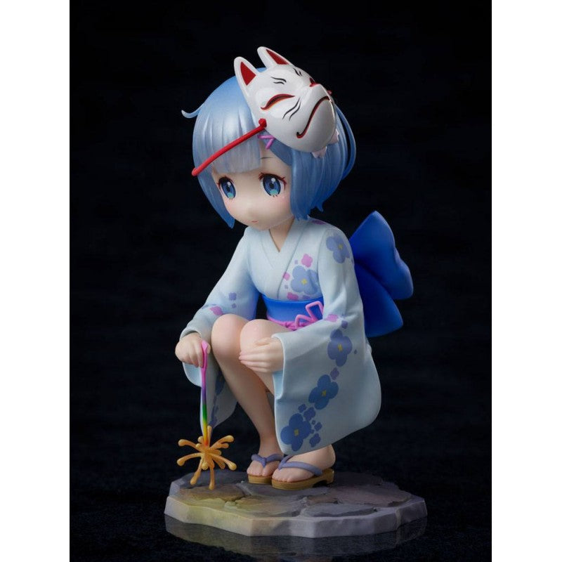 FIGURAS RAM & REM CHILDHOOD SUMMER MEMORIES VER FIG 11,5 CM RE:ZERO 1/7 SCALE   FURYU